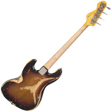 Load image into Gallery viewer, Heavy Distress Sunburst Vintage VJ74 ProShop Unique Fretless &#39;JP&#39; Bass