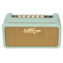 Load image into Gallery viewer, Vintage Retro 15w Guitar Amplifier with DSP ~ Mint Green