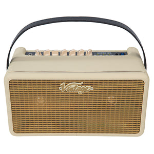 Vintage White finish Vintage Retro 25w Guitar Amplifier with DSP