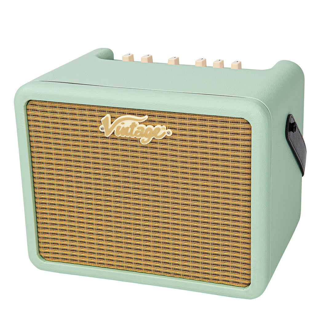 Vintage Retro 20w Bass Combo with DSP ~ Mint Green