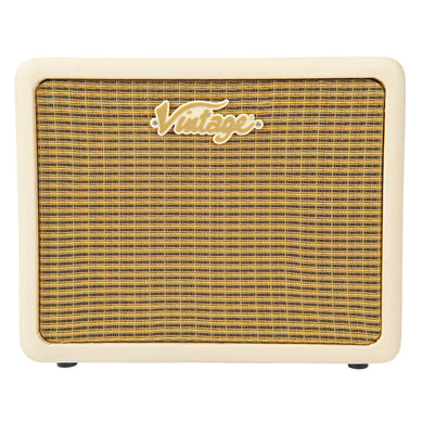 Vintage White Vintage Retro 20w Bass Combo with DSP