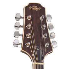 Load image into Gallery viewer, Vintage Pilgrim Redwood Round Soundhole Mandolin