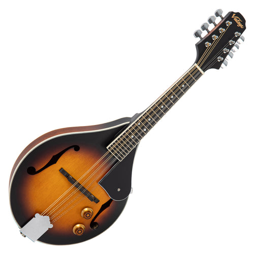 Vintage Pilgrim Redwood A-Style Electro-Acoustic Mandolin 'F' Holes