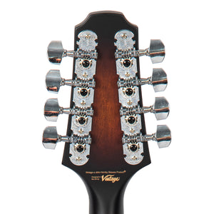 Vintage Pilgrim Redwood A-Style Electro-Acoustic Mandolin 'F' Holes