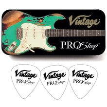 Load image into Gallery viewer, Vintage Guitars Pick Tin