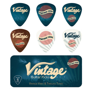 Vintage Pick Tin ~ 6 Picks