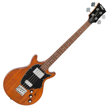 Load image into Gallery viewer, Vintage REVO Series &#39;Callan&#39; Bass Guitar ~ See Thru Honey