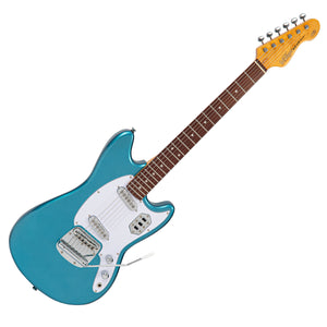 Bayview Blue Vintage REVO Series 'Colt' SS Twin Electric Guitar