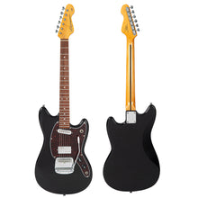 Load image into Gallery viewer, Boulevard Black Vintage REVO Series &#39;Colt&#39; HS Duo Electric Guitar