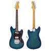 Vintage REVO Series 'Colt' HS Duo Electric Guitar ~ Blueburst