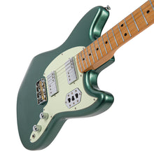 Load image into Gallery viewer, Metallic Sherwood Green Vintage REVO Series &#39;Colt HH Twin&#39; Hardtail Guitar