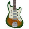 Green/Yellowburst Vintage REVO Series Galactica Electric Guitar