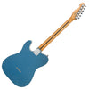 Light Distressed Metallic Blue & Pearl Vintage REVO ProShop Unique Electric Guitar
