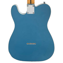 Load image into Gallery viewer, Light Distressed Metallic Blue &amp; Pearl Vintage REVO ProShop Unique Electric Guitar