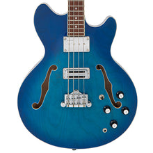 Load image into Gallery viewer, Blueburst Vintage REVO Series &#39;Supreme&#39; Semi-Acoustic Bass Guitar