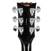 Vintage REVO Series 'Custom Supreme' Baritone VI Semi-Acoustic Guitar ~ Boulevard Black