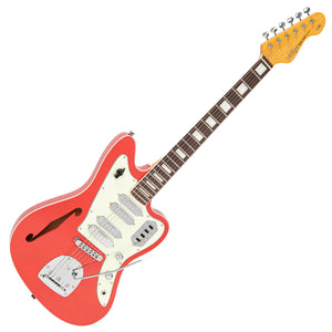 Firenza Red Vintage REVO Series 'Surfmaster' Quad Electric Guitar