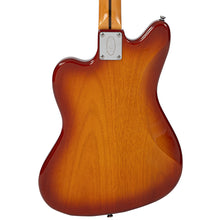 Load image into Gallery viewer, Vintage REVO Series &#39;Surfmaster 90&#39; Electric Guitar ~ Amberburst