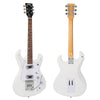Vintage REVO Series Waverider Electric Guitar ~ Arctic White