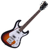 3 Tone Sunburst Vintage REVO Series Waverider Electric Guitar