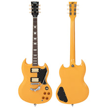 Load image into Gallery viewer, Solar Temple Yellow Vintage VS6 ProShop Custom-Build Electric Guitar