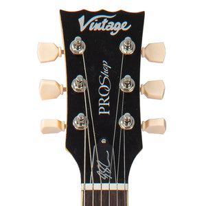 Solar Temple Yellow Vintage VS6 ProShop Custom-Build Electric Guitar