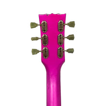 Load image into Gallery viewer, Distressed Pink to Silver Burst Vintage VS6 ProShop Unique Electric Guitar 