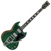 Heavy Distressed Racing Green Vintage VS6 ProShop Unique Electric Guitar