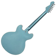 Load image into Gallery viewer, Gun Hill Blue Vintage VSA500 ReIssued Semi Acoustic Guitar