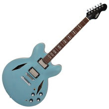 Load image into Gallery viewer, Gun Hill Blue Vintage VSA500 ReIssued Semi Acoustic Guitar