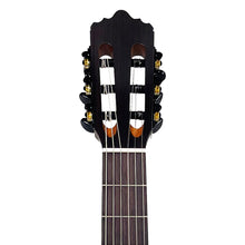 Load image into Gallery viewer, Black Vintage Santos Slim Body Electro-Acoustic Guitar