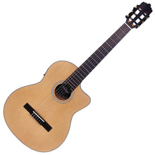Load image into Gallery viewer, Natural Vintage Statesboro' Santos Slim Body Electro-Acoustic Guitar