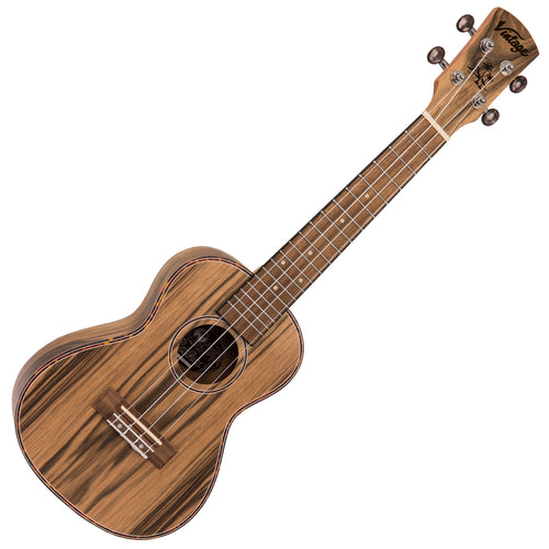 Vintage Laka Walnut Series Concert Ukulele & Carry Bag