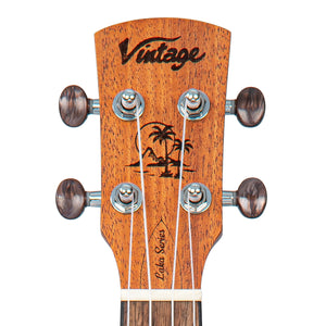Vintage Laka Mahogany Deluxe Series Concert Ukulele & Bag