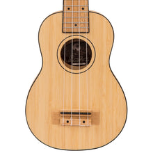 Load image into Gallery viewer, Vintage Laka Bamboo Series Soprano Ukulele &amp; Carry Bag