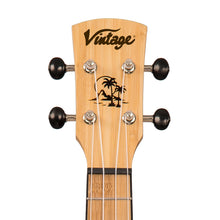 Load image into Gallery viewer, Vintage Laka Bamboo Series Soprano Ukulele &amp; Carry Bag