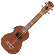 Load image into Gallery viewer, Vintage Laka Mahogany Series Electro-Acoustic Soprano Ukulele &amp; Carry Bag