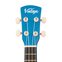 Load image into Gallery viewer, Blue Vintage Laka Rainbow Series Soprano Ukulele &amp; Carry Bag