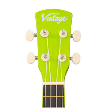 Load image into Gallery viewer, Green Vintage Laka Rainbow Series Soprano Ukulele &amp; Carry Bag