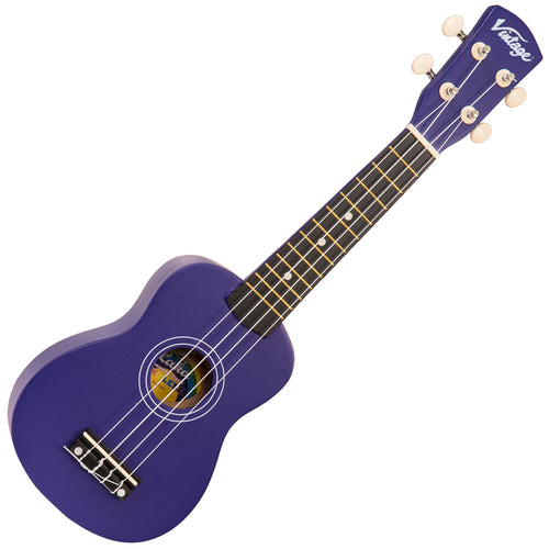 Indigo Vintage Laka Rainbow Series Soprano Ukulele & Carry Bag