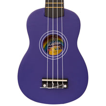 Load image into Gallery viewer, Indigo Vintage Laka Rainbow Series Soprano Ukulele &amp; Carry Bag