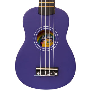 Indigo Vintage Laka Rainbow Series Soprano Ukulele & Carry Bag