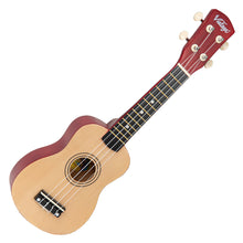 Load image into Gallery viewer, Vintage Laka Rainbow Series Soprano Ukulele &amp; Carry Bag ~ Natural