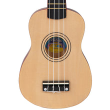 Load image into Gallery viewer, Vintage Laka Rainbow Series Soprano Ukulele &amp; Carry Bag ~ Natural