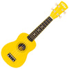 Yellow Vintage Laka Rainbow Series Soprano Ukulele & Carry Bag