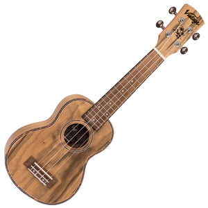 Vintage Laka Walnut Series Soprano Ukulele & Carry Bag