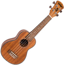 Load image into Gallery viewer, Vintage Laka Mahogany Deluxe Series Soprano Ukulele &amp; Bag