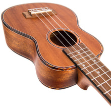 Load image into Gallery viewer, Vintage Laka Mahogany Deluxe Series Soprano Ukulele &amp; Bag