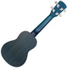 Midnight Blue Vintage Laka Sapele Series Soprano Ukulele & Bag