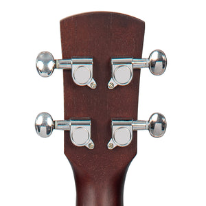Chocolate Vintage Laka Sapele Series Soprano Ukulele & Bag